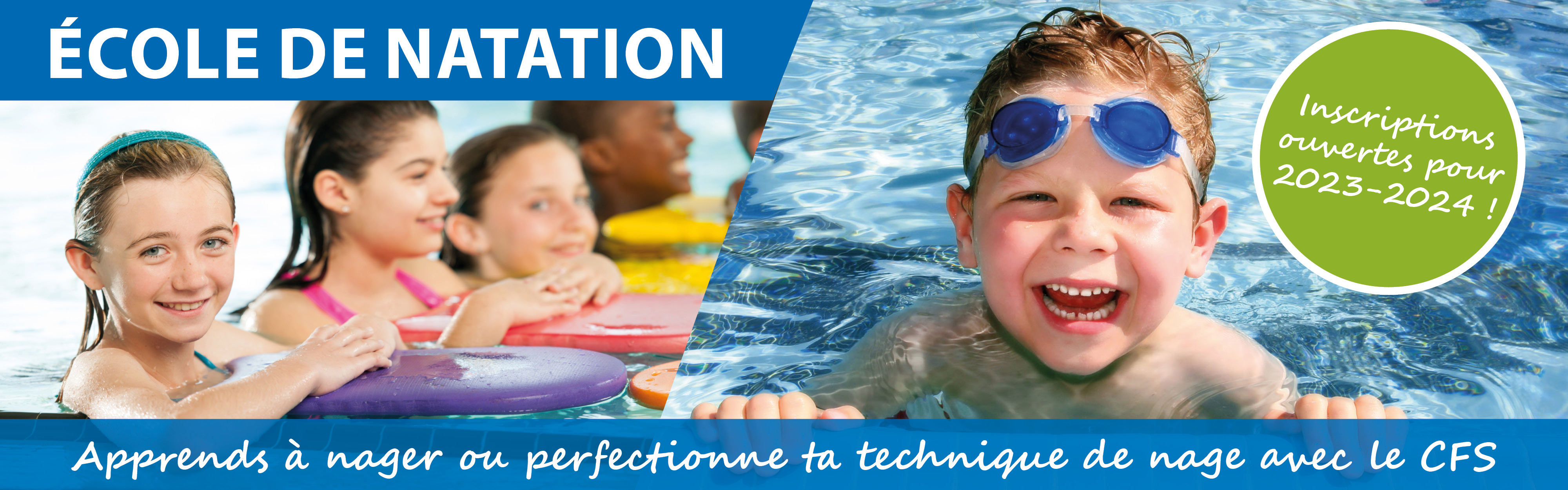 Ecole de natation 2023-2024