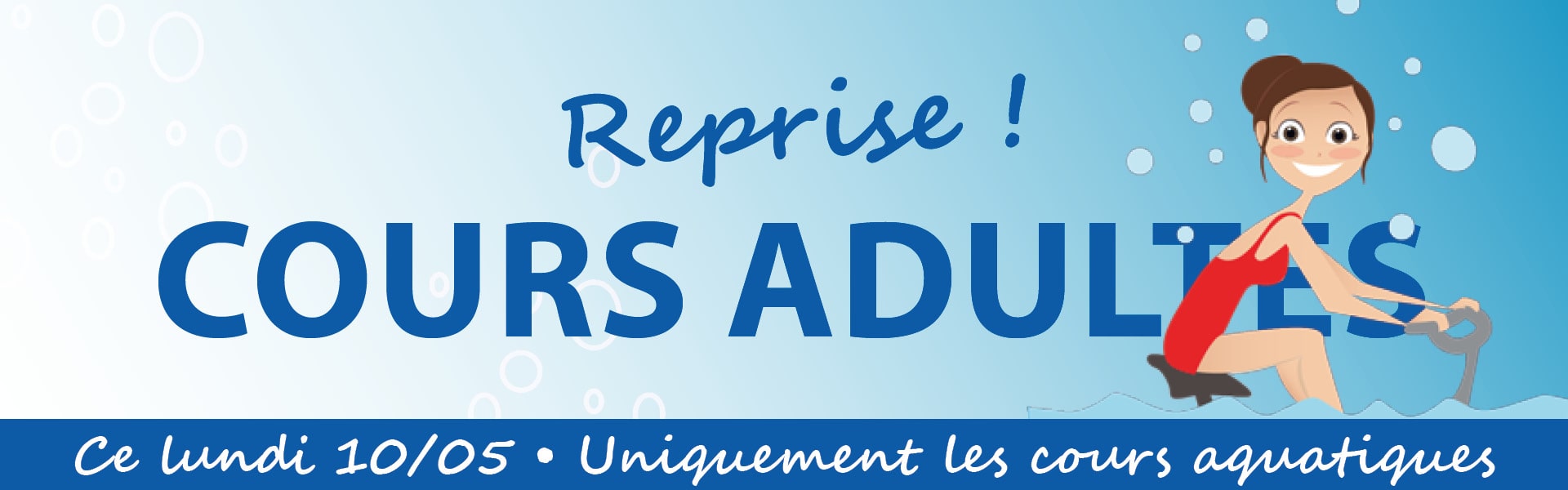 Reprise des cours adultes