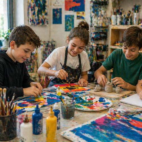 stage enfants stages Cré’Art