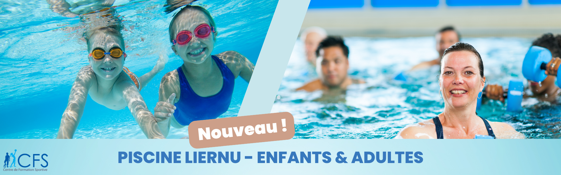 Nouvelle piscine à Liernu ! 