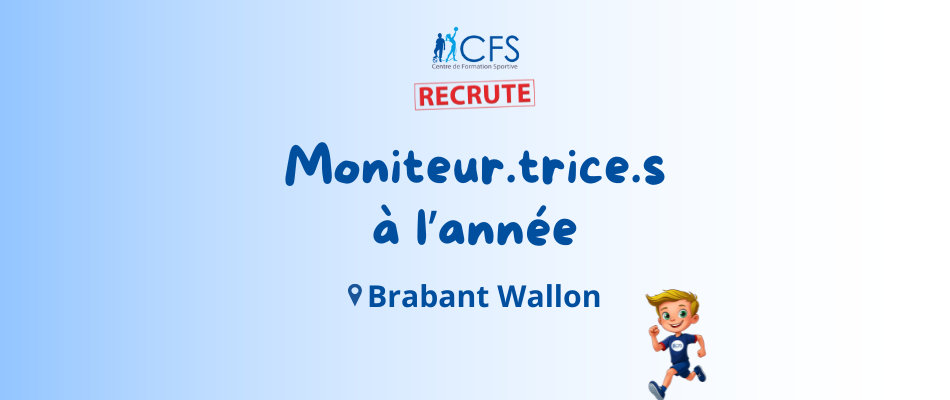 Le CFS recherche des moniteur-trice-s pour ses activités extrascolaires dans le Brabant Wallon