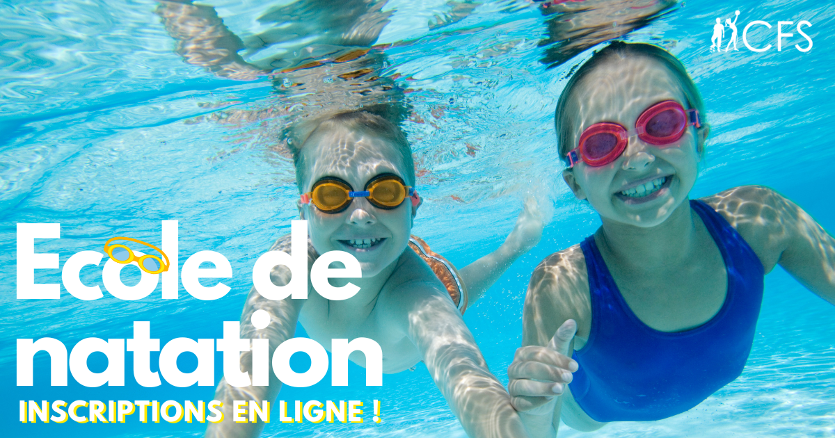 Ecole de natation 2023-2024 - Inscriptions en ligne !