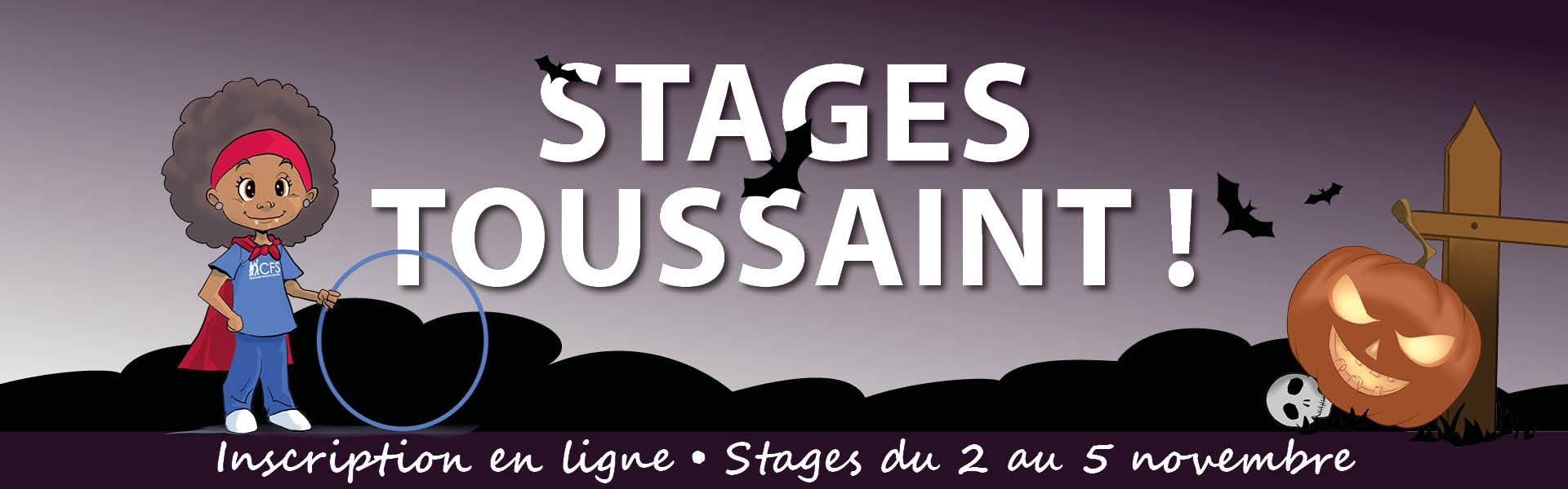 Stages Toussaint en ligne !