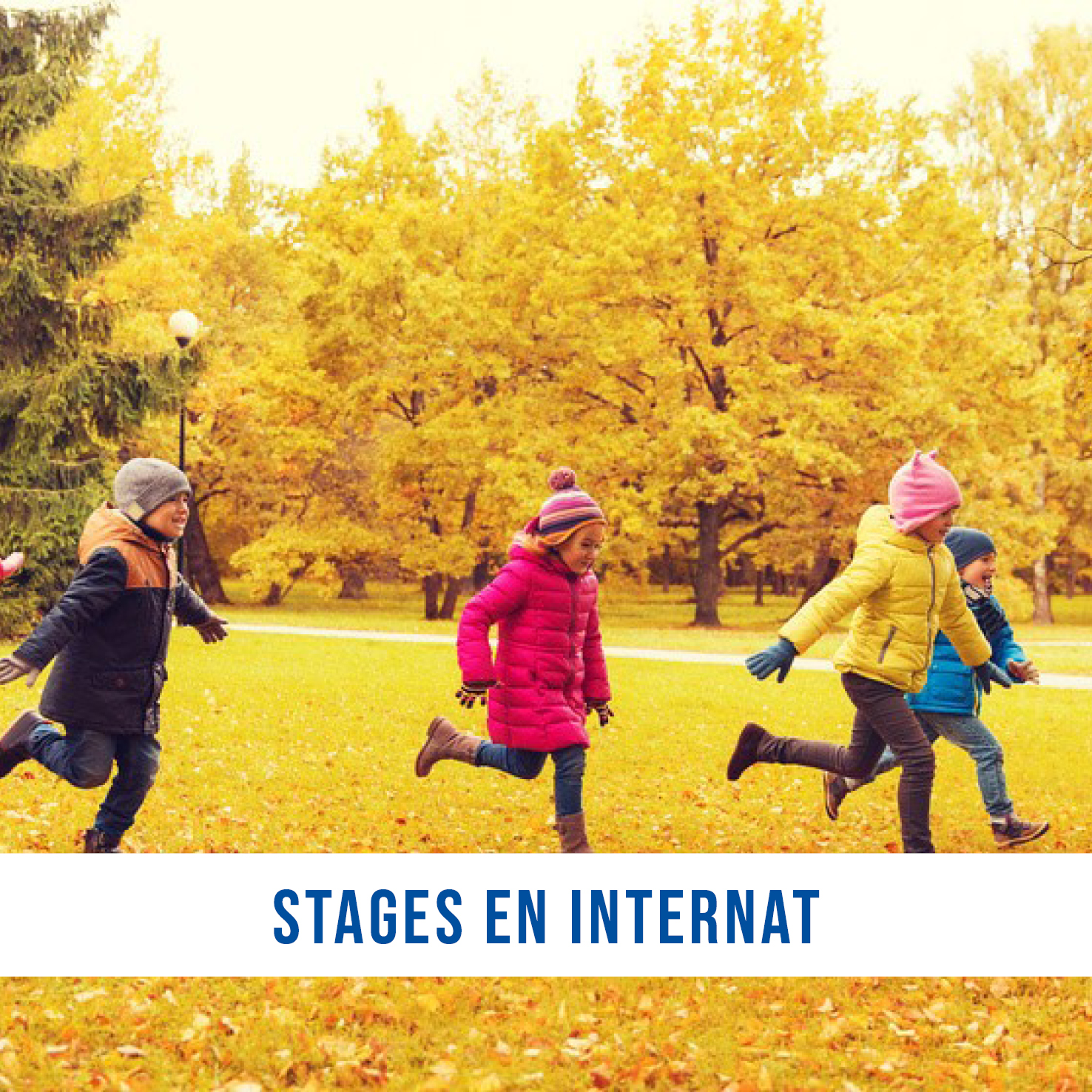 Stages enfants Toussaint Internat